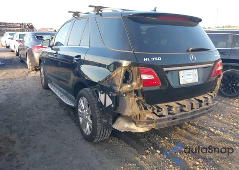 2012 Mercedes-Benz Ml 350 4Matic из США, поврежденный, VIN 4JGDA5HB3CA029939